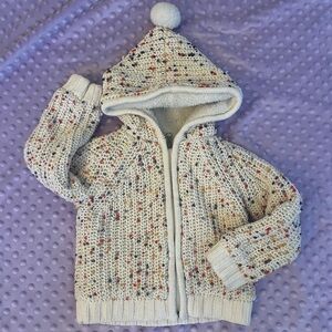 Hannah Anderson Knitted Zipper Hoodie